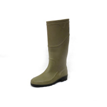 PVC Regen Stiefel (Shallow grün oberen / schwarzen Sohle)